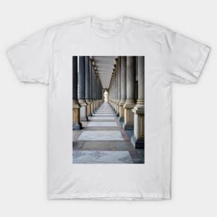 Corridor between columns T-Shirt